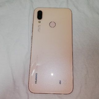 アンドロイド(ANDROID)のHUAWEI P20 lite HWV32サクラピンク(スマートフォン本体)