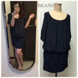 ビームス(BEAMS)のビームス♡ドッキングワンピース♡(ひざ丈ワンピース)