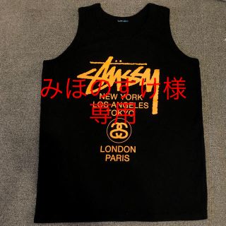 ステューシー(STUSSY)のSTÜSSYステューシーキッズ　ネオンカラー　タンクトップ(Tシャツ/カットソー)