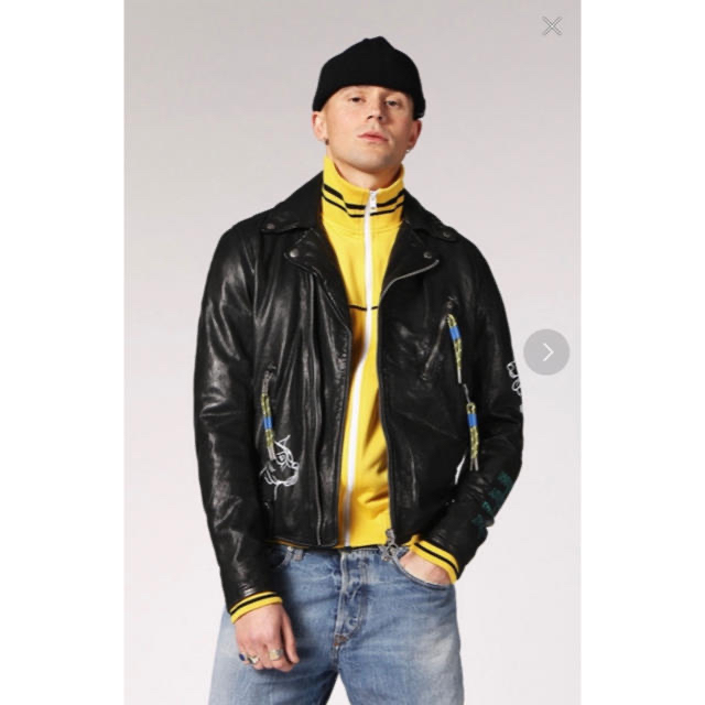 DIESEL ダブルライダースジャケット 【初回限定お試し価格】 noxcapital.de