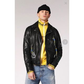 DIESEL - DIESEL ダブルライダースジャケットの通販 by たろう's shop