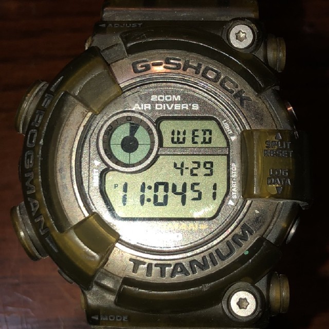 腕時計(デジタル)CASIO G-SHOCK フロッグマン DW-8200