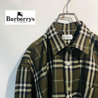 バーバリー(BURBERRY)の古着　90's Burberry's バーバリーズ 長袖シャツ(シャツ)