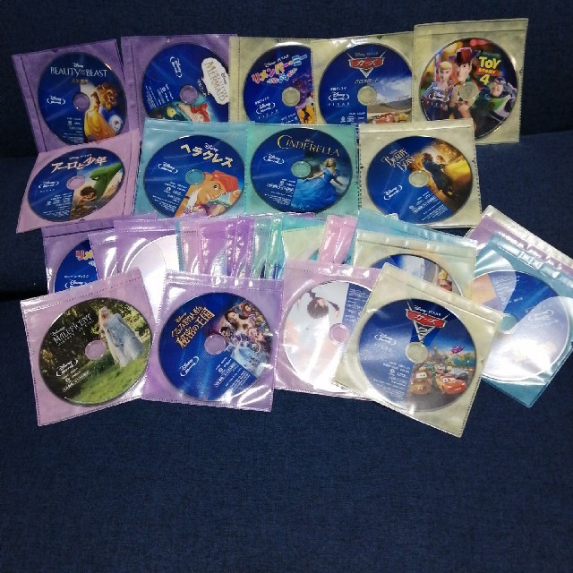 人気の春夏 Disney - ぷにょ様専用出品　Blu-ray　不布ケース　5点セット キッズ/ファミリー
