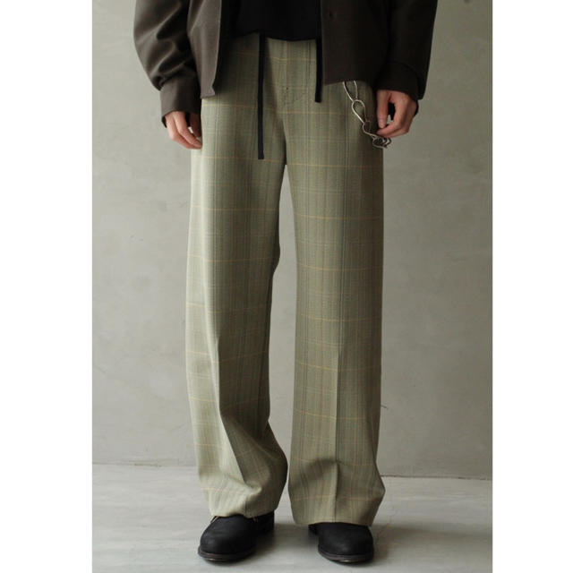 SUNSEA(サンシー)のSUNSEA Polyys Tweed HERRINGBONE Pants﻿ 1 メンズのパンツ(スラックス)の商品写真