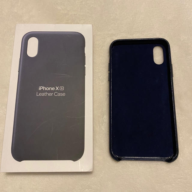 Apple(アップル)のiPhoneXs レザーケース スマホ/家電/カメラのスマホアクセサリー(iPhoneケース)の商品写真