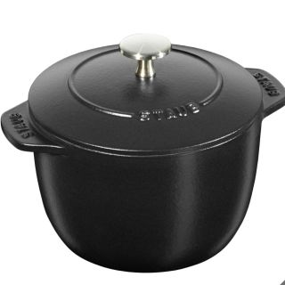 ストウブ(STAUB)の限定サイズ　Staub ライスポット 20cm ブラック(鍋/フライパン)