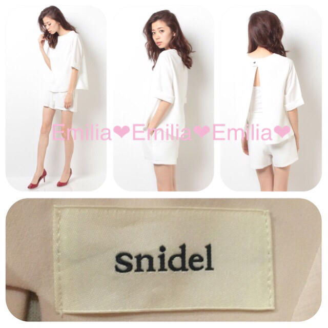 ♡snidel♡15SS購入 トップス