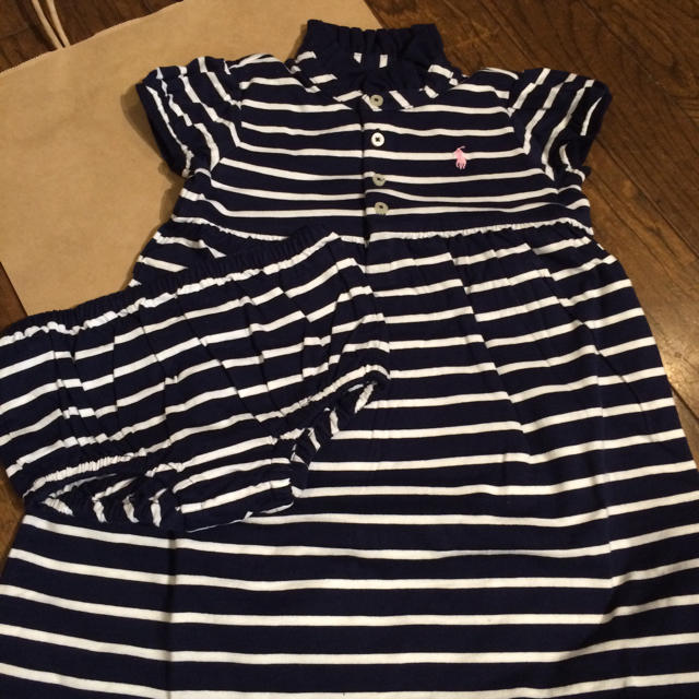 Ralph Lauren(ラルフローレン)の1歳の誕生日に♡ラルフ90セット キッズ/ベビー/マタニティのキッズ服女の子用(90cm~)(ワンピース)の商品写真