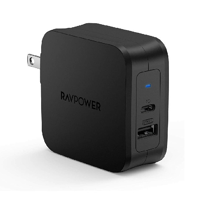 SUNVALLEY(サンバレー)のRP-PC105RAVPower PD 充電器 USB-C急速充電器61W スマホ/家電/カメラのスマートフォン/携帯電話(バッテリー/充電器)の商品写真