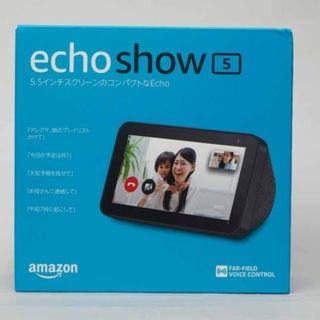 エコー(ECHO)の《新品未開封》Amazon echo show5 チャコール(スピーカー)