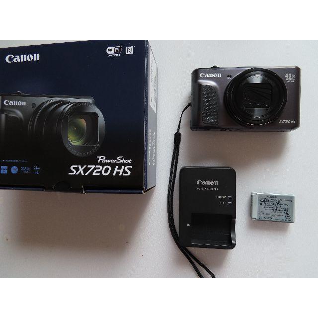 コンパクトデジタルカメラCanon PowerShot SX720 HS ブラック