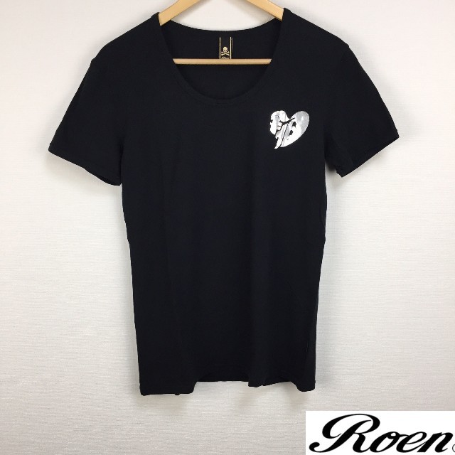 美品 Roen ロエン 半袖Tシャツ ブラック サイズL