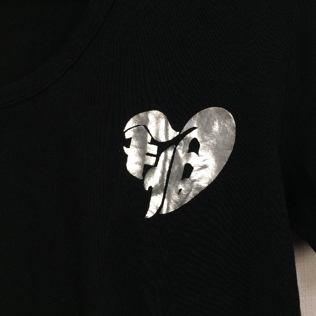 Roen(ロエン)の美品 Roen ロエン 半袖Tシャツ ブラック サイズL メンズのトップス(Tシャツ/カットソー(半袖/袖なし))の商品写真