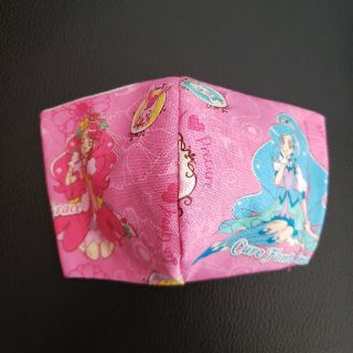 ヒーリングっどプリキュア　インナーマスク　ハンドメイド(キャラクターグッズ)