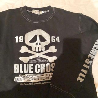 ブルークロス(bluecross)のBLUE CROSSのブラックトレーナー(Tシャツ/カットソー)