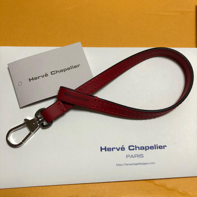 Herve Chapelier(エルベシャプリエ)のrose様専用です☆Herve Chapelier☆レザーストラップ　 レディースのファッション小物(その他)の商品写真