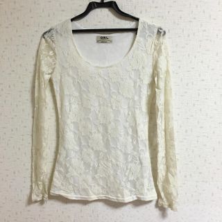 グレイル(GRL)の 【SALE】レースロングTシャツ(Tシャツ(長袖/七分))