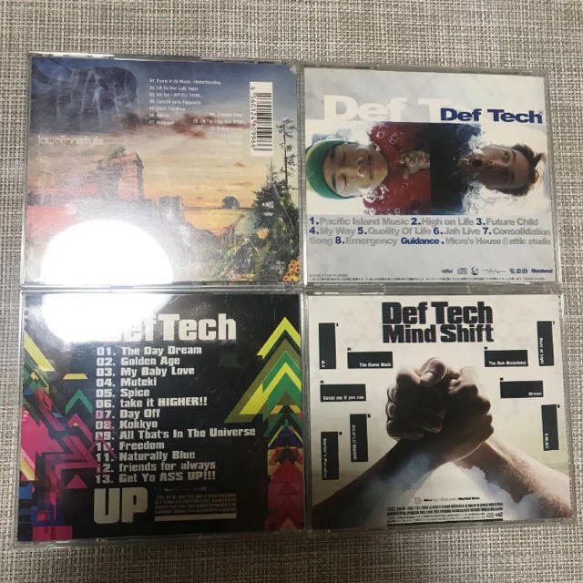 Def Tech 4枚セット エンタメ/ホビーのCD(ポップス/ロック(邦楽))の商品写真