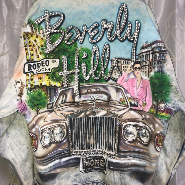 人気沸騰ブラドン tony alamo jacket BEVERLYHILLS Gジャン+デニムジャケット 人気沸騰ブラドン tony alamo jacket BEVERLYHILLS Gジャン+デニムジャケット