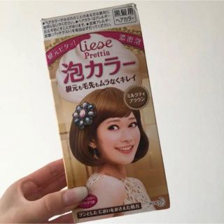 リーゼ(liese)のliese prettia プリティア　泡カラー　ミルクティブラウン(カラーリング剤)