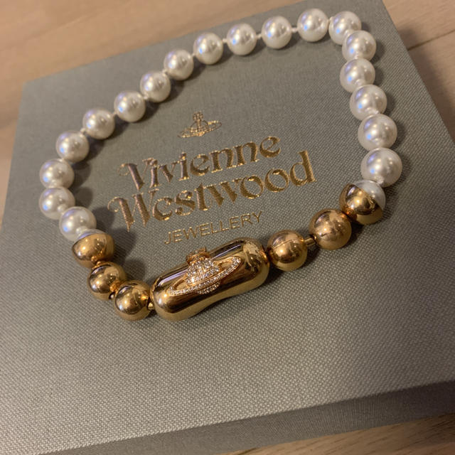 Vivienne Westwood - ヴィヴィアンウエストウッド パール チョーカー ネックレスの通販 by 田中ショップ｜ヴィヴィアン