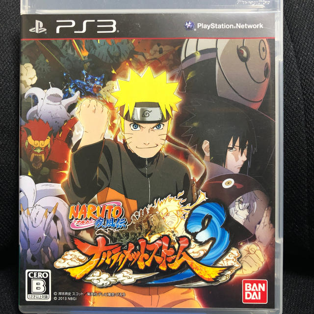 BANDAI(バンダイ)の【 定価7,693円】NARUTO-ナルト- 疾風伝 ナルティメットストーム3 エンタメ/ホビーのゲームソフト/ゲーム機本体(家庭用ゲームソフト)の商品写真