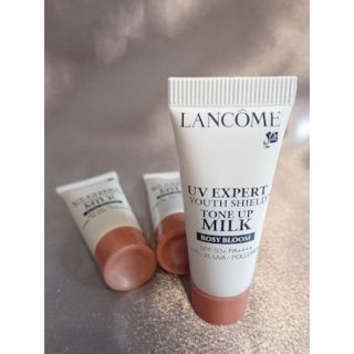 ランコム(LANCOME)の現品同量★未使用品!!★UVエクスペール トーン アップローズ★10ml×3本★(乳液/ミルク)