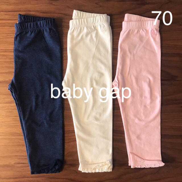 babyGAP(ベビーギャップ)の新作★baby gapレギンスセット70 キッズ/ベビー/マタニティのベビー服(~85cm)(パンツ)の商品写真