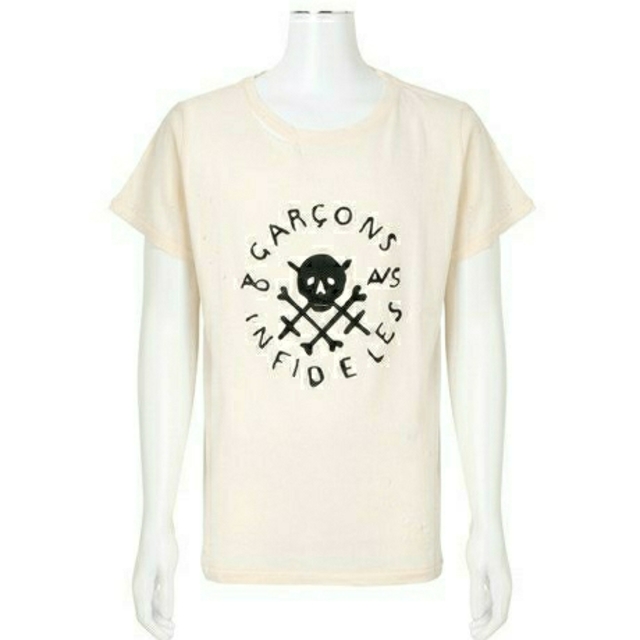 LE CIEL BLEU(ルシェルブルー)のGARCONS INFIDELES　Anarchy Tee　半袖　LE CIEL メンズのトップス(Tシャツ/カットソー(半袖/袖なし))の商品写真