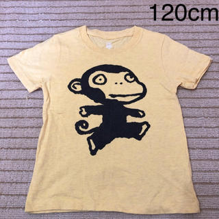 グラニフ(Design Tshirts Store graniph)のグラニフ　五味太郎　さる　るるる　プリントTシャツ　120cm(Tシャツ/カットソー)