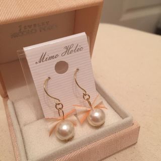 リボンピアス(ピアス)