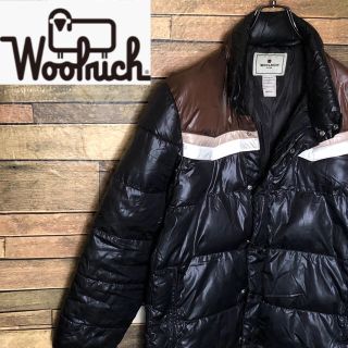 ウールリッチ(WOOLRICH)の【激レア】ウールリッチ　ナイロンジャケット　希少なデザイン☆人気のブラック☆(ナイロンジャケット)