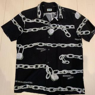 ショット(schott)のSCHOTT ショット レトロチェーン柄 アロハシャツ(シャツ)