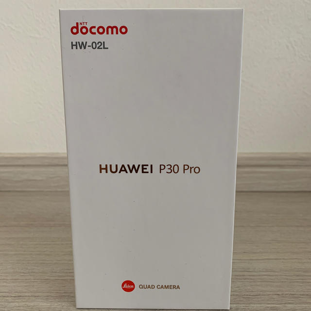 ANDROID - [新品未使用]HUAWEI P30 Pro HW-02L Black(K)
