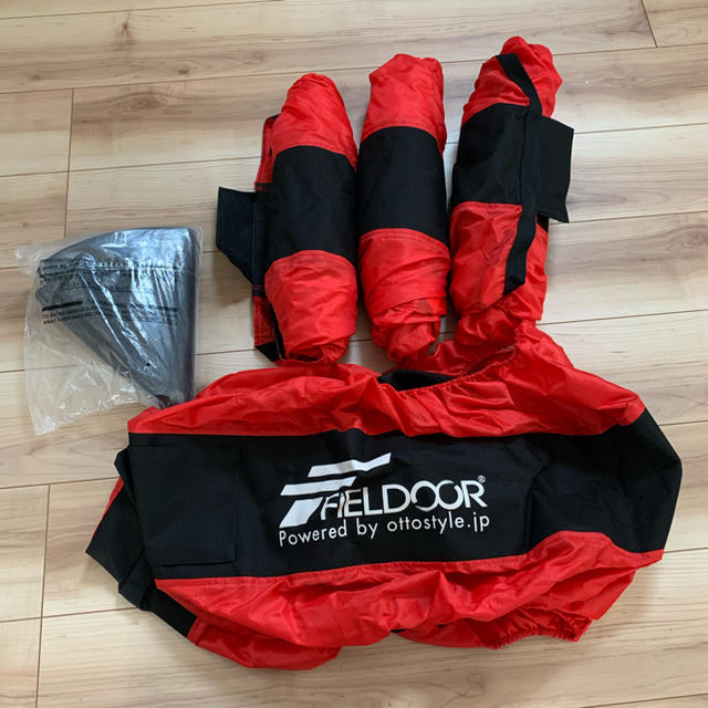 ☆美品☆FIELDOOR タイヤバッグ タイヤトート タイヤカバー 4枚セット