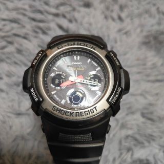 ジーショック(G-SHOCK)のCASIO G-SHOCK  AWG―101  電波ソーラー　美品(腕時計(デジタル))