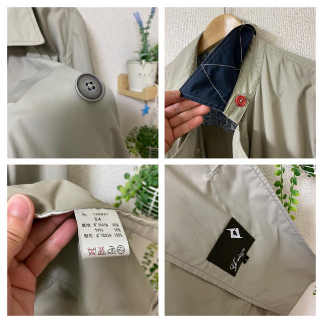 THE SUIT COMPANY(スーツカンパニー)の【g-stage】未使用タグ無し♪ステンカラーコート♪ メンズのジャケット/アウター(ステンカラーコート)の商品写真