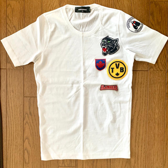 DSQUARED2(ディースクエアード)のDSQUARED2 ディースクエアード tシャツ xs メンズのトップス(Tシャツ/カットソー(半袖/袖なし))の商品写真