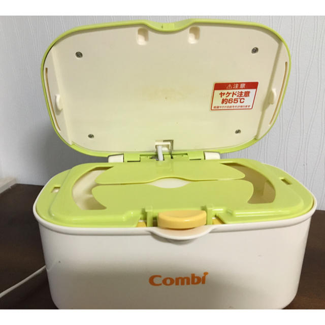 combi(コンビ)のコンビ　お尻拭きウォーマー　クイックウォーマー キッズ/ベビー/マタニティのおむつ/トイレ用品(ベビーおしりふき)の商品写真