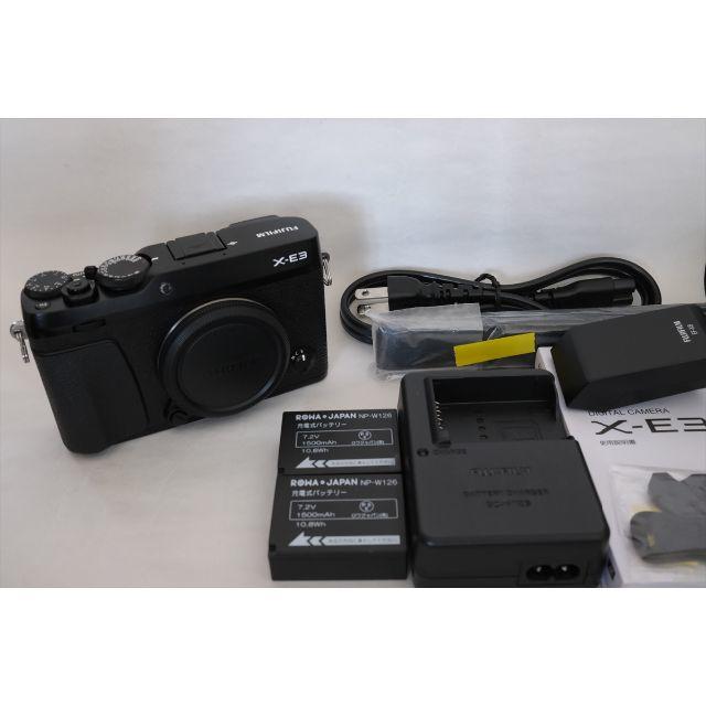 富士フイルム(フジフイルム)のFUJIFILM X-E3 ボディ ブラック 中古良品 スマホ/家電/カメラのカメラ(ミラーレス一眼)の商品写真