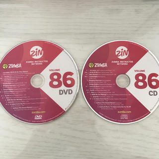 ズンバ(Zumba)のZUMBA DVD CD 86(エクササイズ用品)