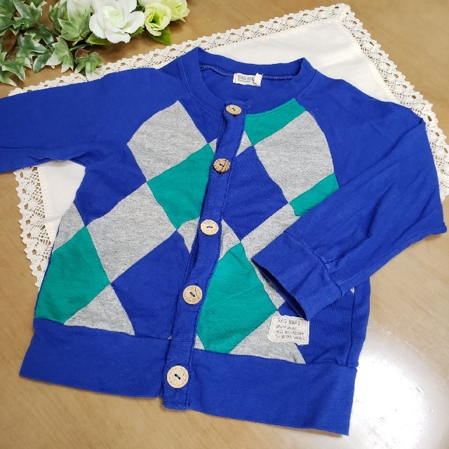 RAG MART(ラグマート)の中古　ラグマート　男の子　長袖　シャツ　カーディガン　100 キッズ/ベビー/マタニティのキッズ服男の子用(90cm~)(カーディガン)の商品写真