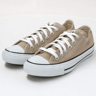 コンバース(CONVERSE)の【箱付き】コンバース　オールスター オックス  OX ベージュ 23.5cm(スニーカー)