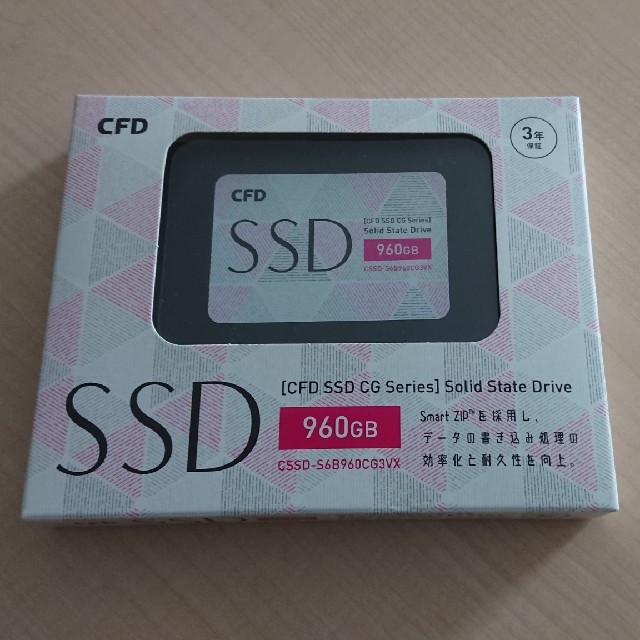 SSD960GB (CSSD-S6B960CG3VX)25インチインターフェイス