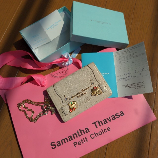 Samantha Thavasa Petit Choice(サマンサタバサプチチョイス)のSamantha Thavasa　Petit Choice　パスケース レディースのファッション小物(名刺入れ/定期入れ)の商品写真