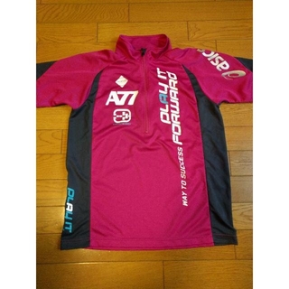 アシックス(asics)のアシックス　A77  Ｔシャツ　ピンク(Tシャツ/カットソー(半袖/袖なし))