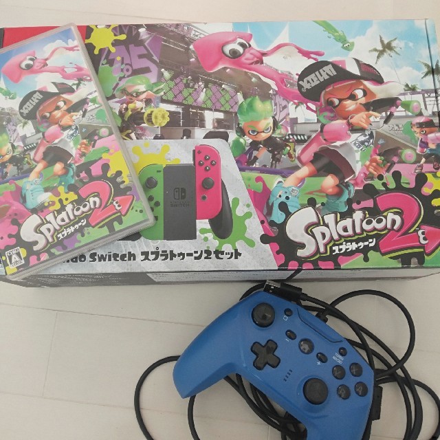 ニンテンドーSwitch スプラトゥーン同梱版☆ソフト有