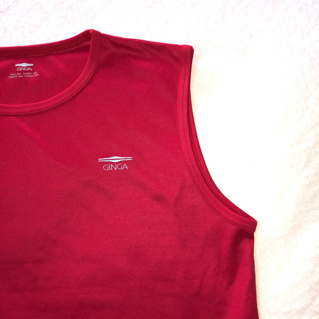 GINGA ノースリーブ　L メンズのトップス(Tシャツ/カットソー(半袖/袖なし))の商品写真