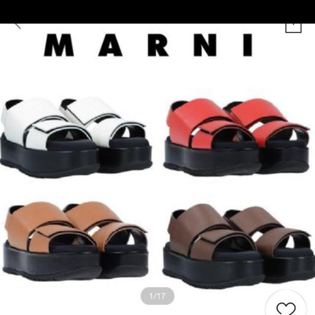 Marni(マルニ)のmarni サンダル　24.5cm レディースの靴/シューズ(サンダル)の商品写真